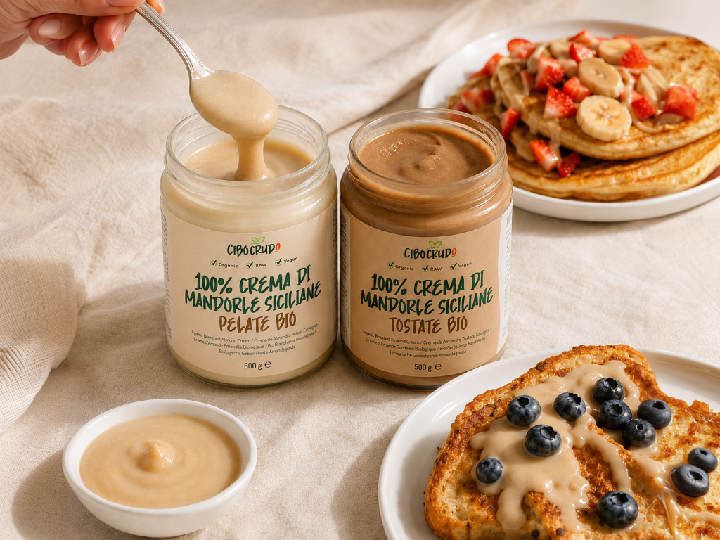 Crema di mandorle: proprietà, benefici e ricette