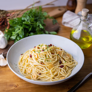Set Di 6 Piatti Per Pasta Decorati – Pomodoro, Peperoncino E Basilico, Ø 26,5 Cm - Foto 10