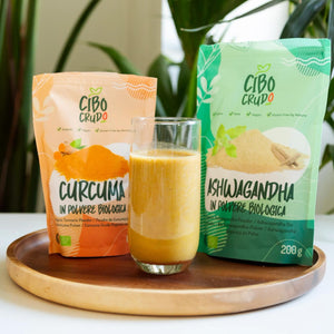 Smoothie alla Curcuma e Ashwagandha