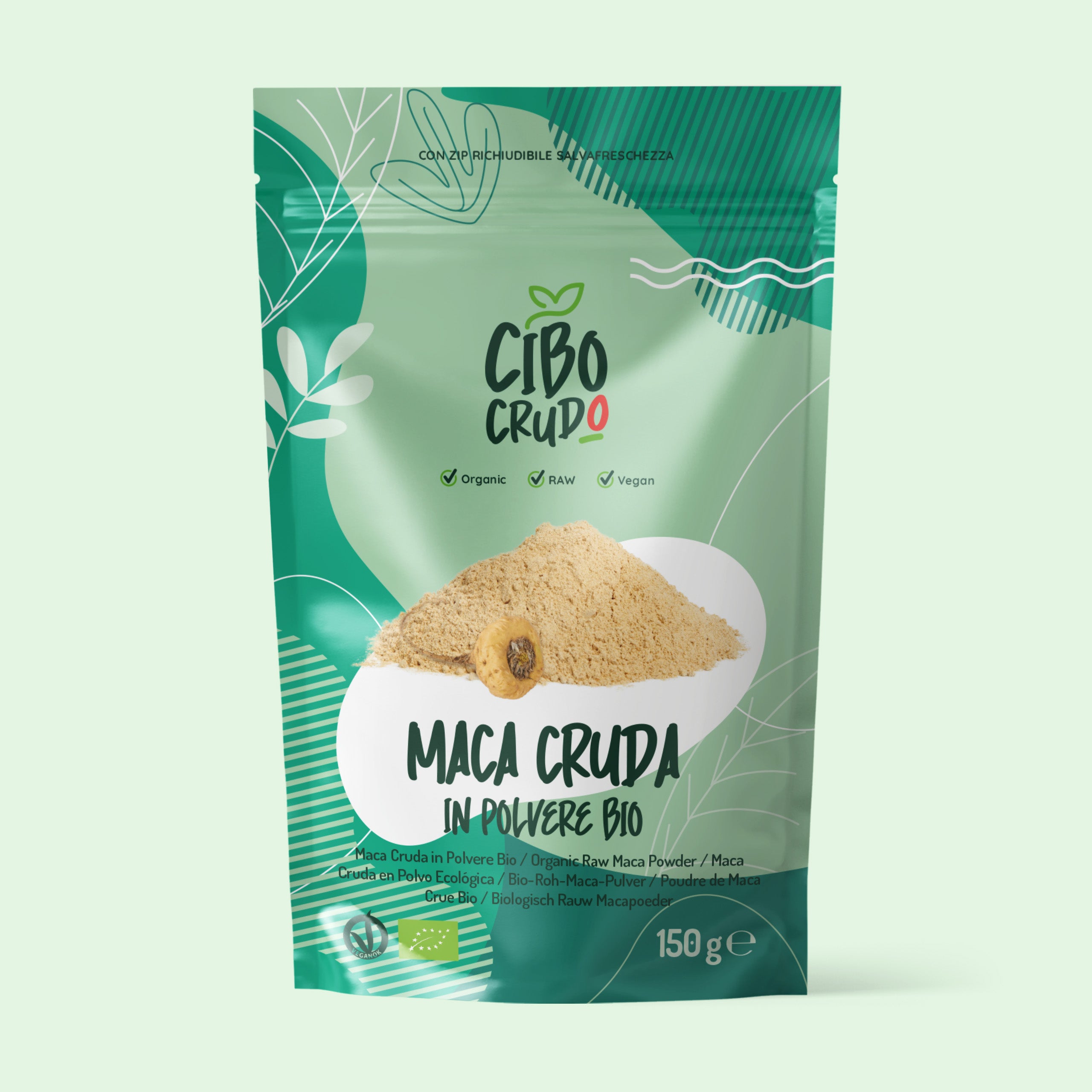 Maca Gialla in polvere cruda bio