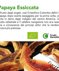 Papaya Disidratata Cruda Bio 5