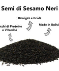 Semi Di Sesamo Nero Crudi Bio 6