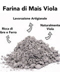 Farina Di Mais Viola Cruda Bio 4