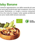 Baby Banane Essiccate Crude A Fette 4