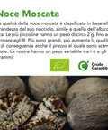 Noce Moscata Intera Cruda Bio 4