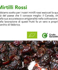 Mirtilli Rossi Essiccati Bio 5