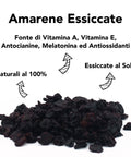 Amarene Essiccate Crude Bio - 250g 5