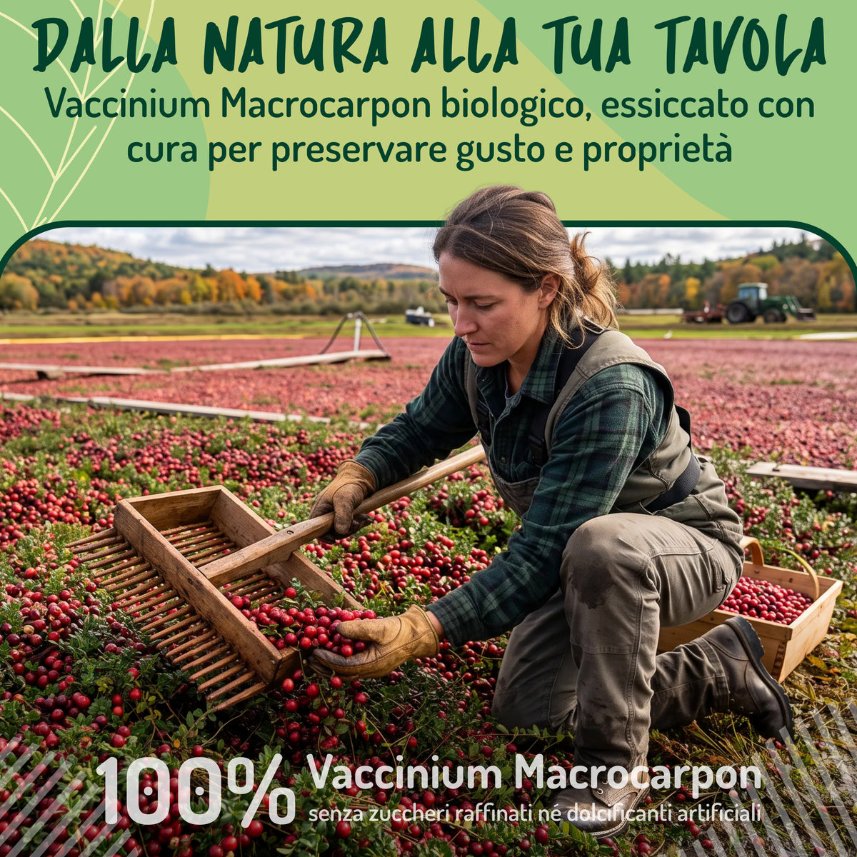 Mirtilli Rossi essiccati Bio