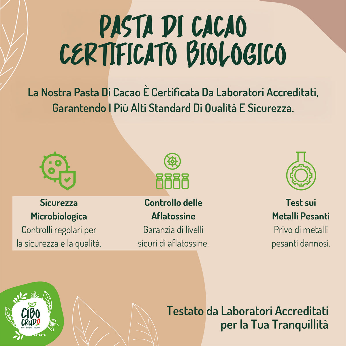 Pasta Di Cacao Criollo Tostato In Pezzi Bio