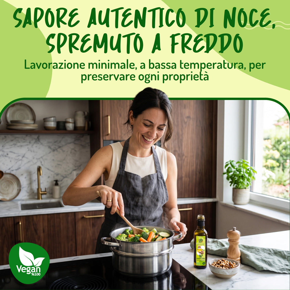 Olio di Noci spremuto a freddo Bio