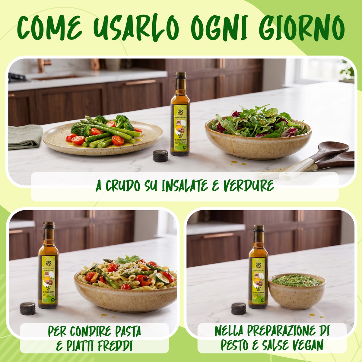 Olio di Noci spremuto a freddo Bio