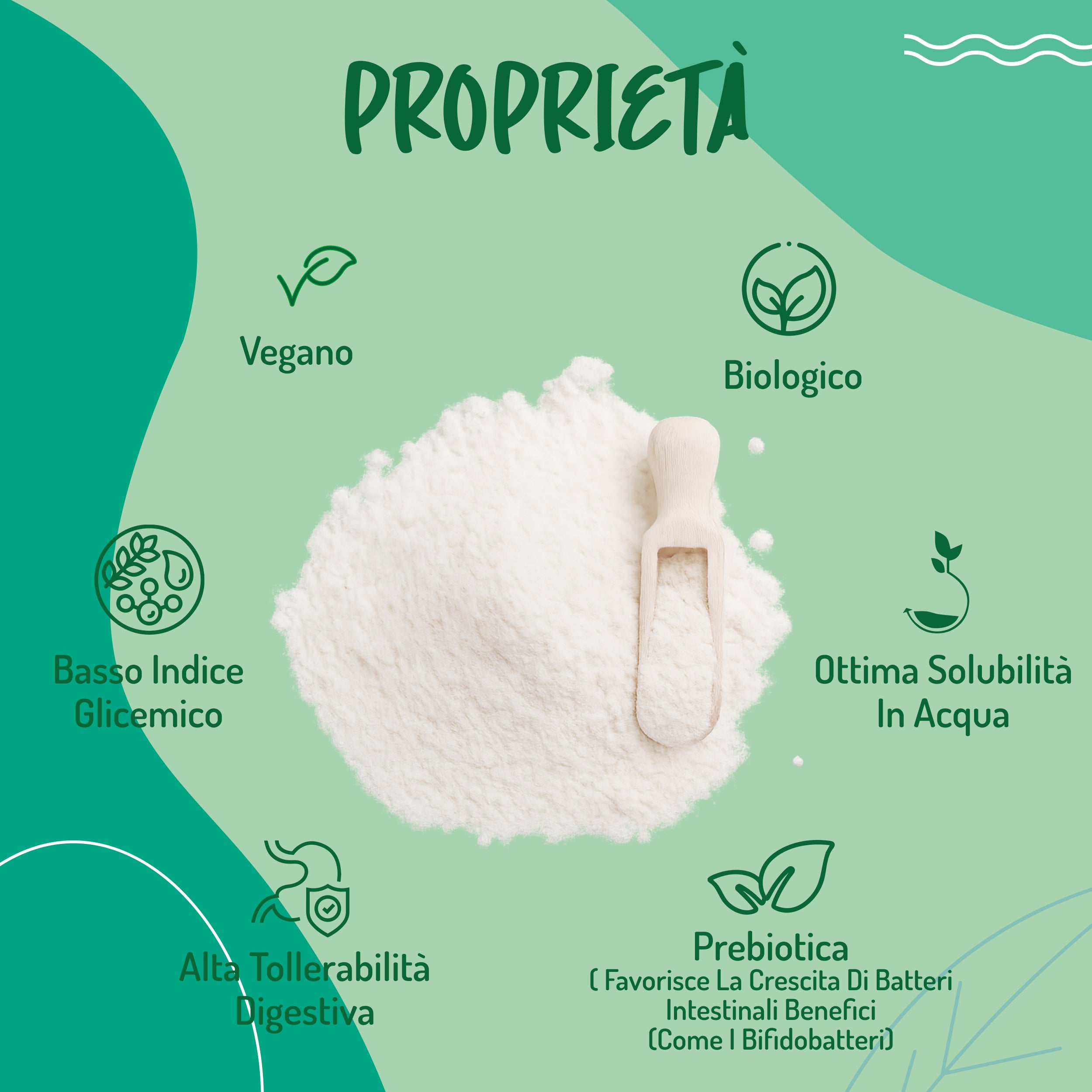 Fibra di Acacia Bio in Polvere