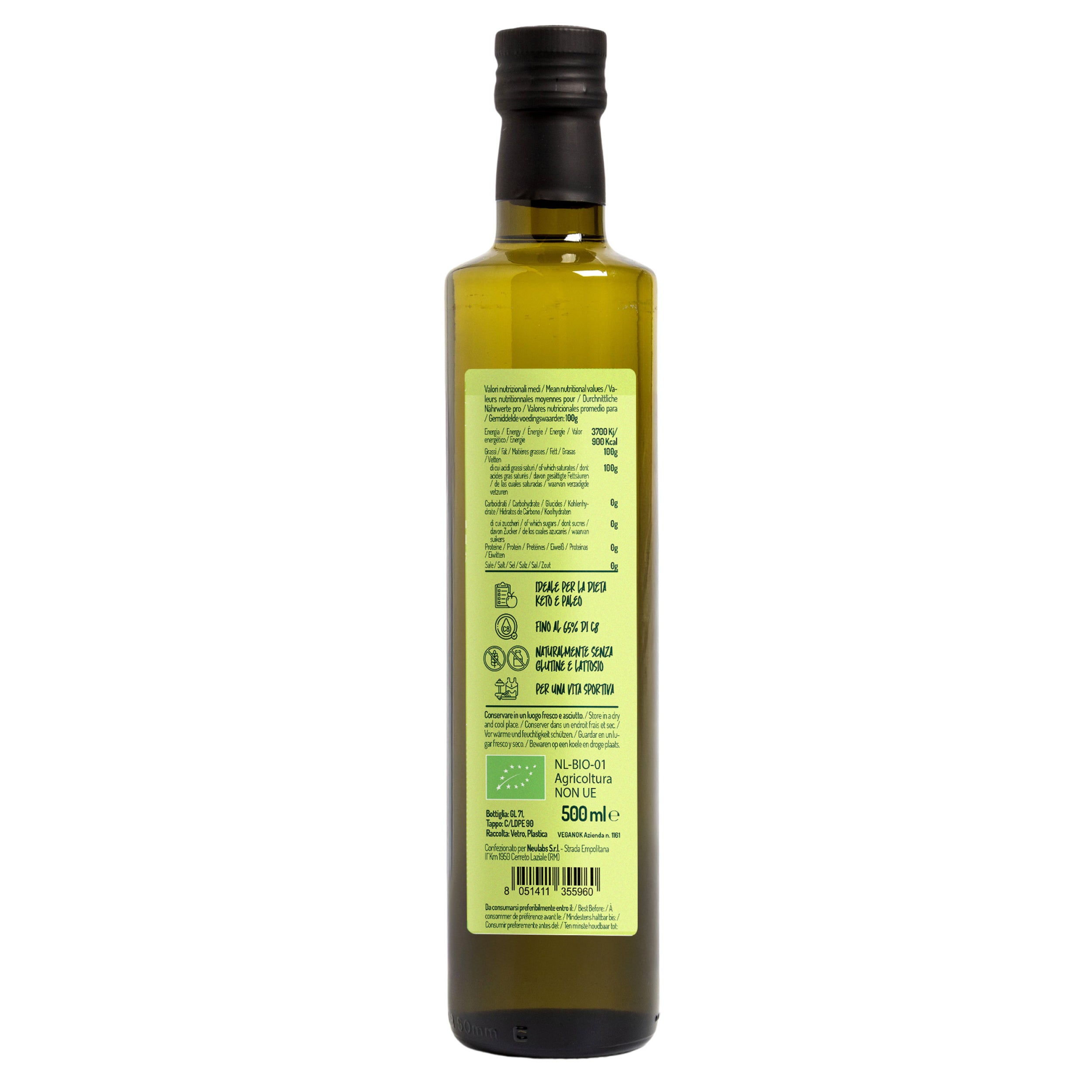 Olio di Cocco MCT C8-C10 Bio