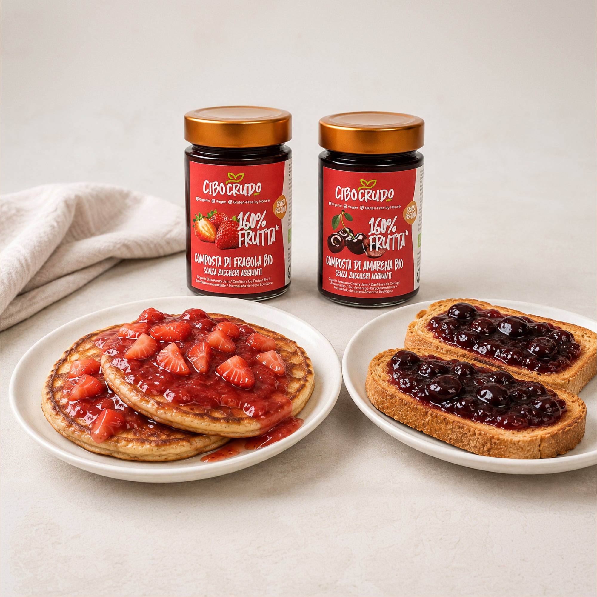 Box Golosa - 4 Composte di frutta bio da 210 g