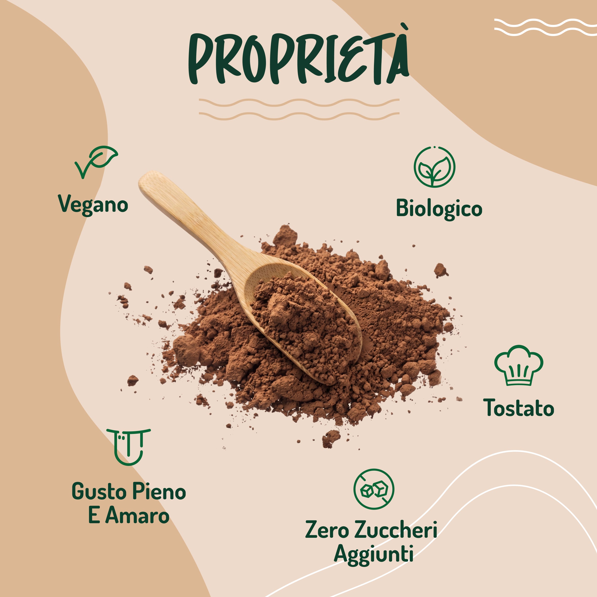 Cacao Amaro in Polvere Bio Naturale