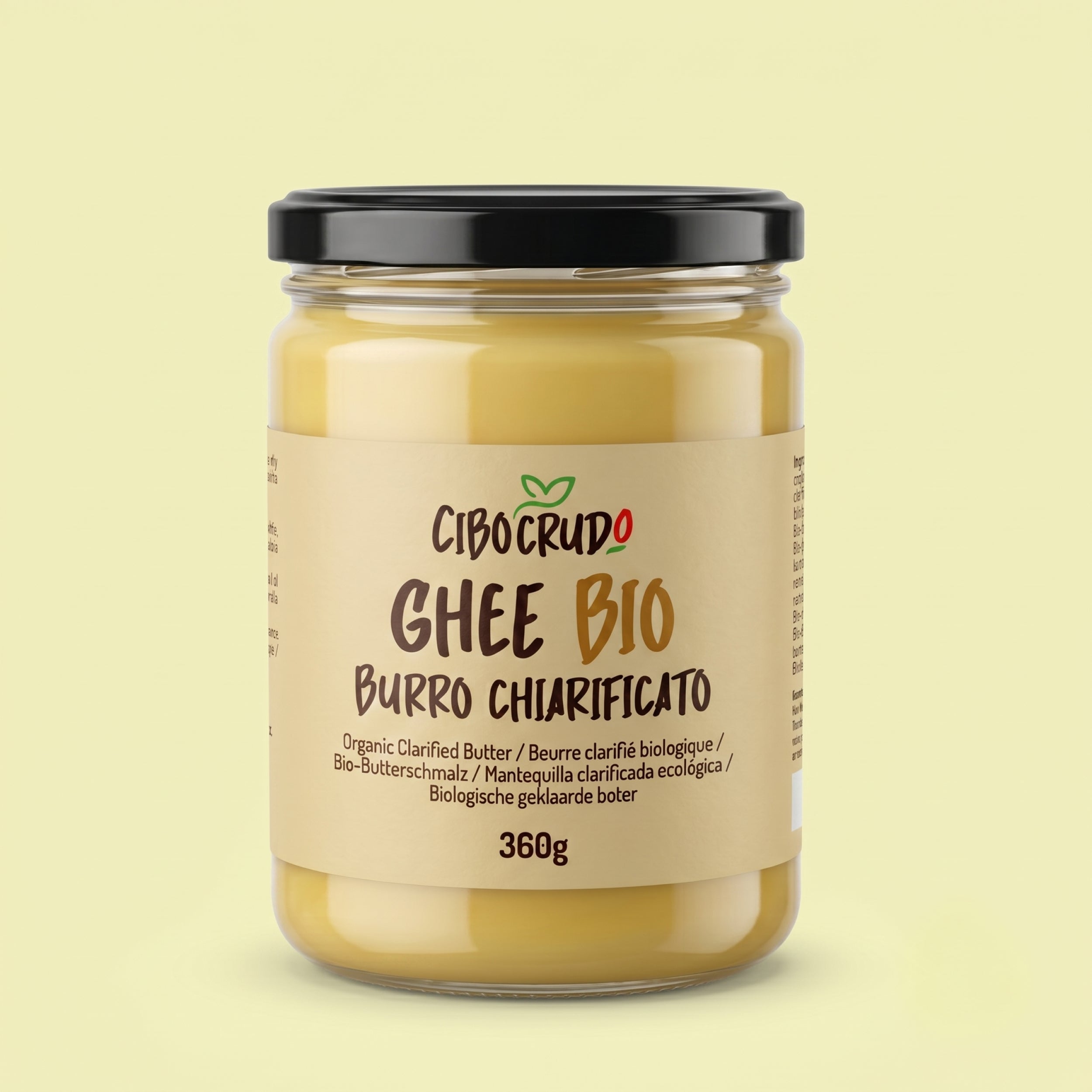 Ghee Bio (Burro Chiarificato Biologico)