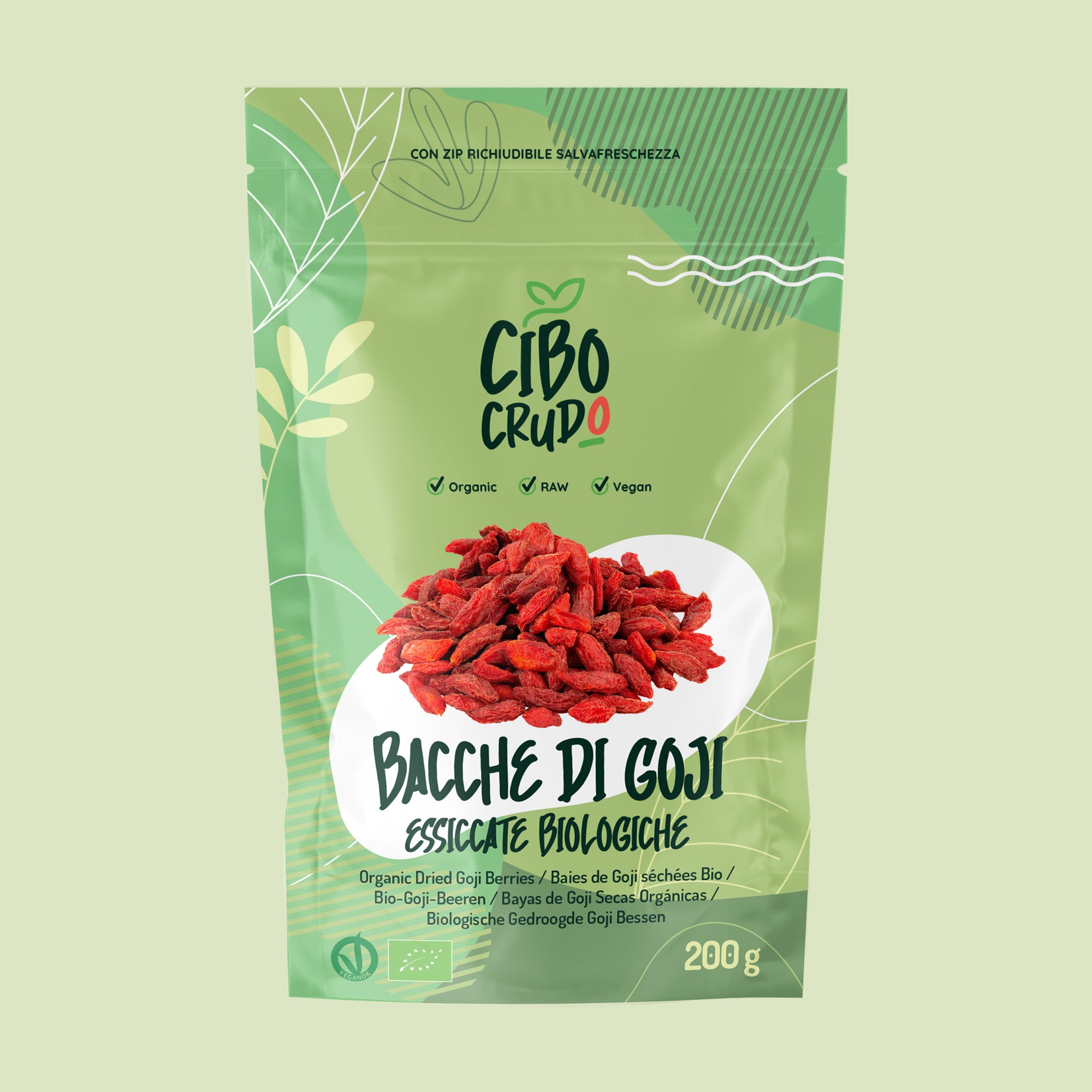 Bacche Di Goji Disidratate Crude Premium Quality Bio
