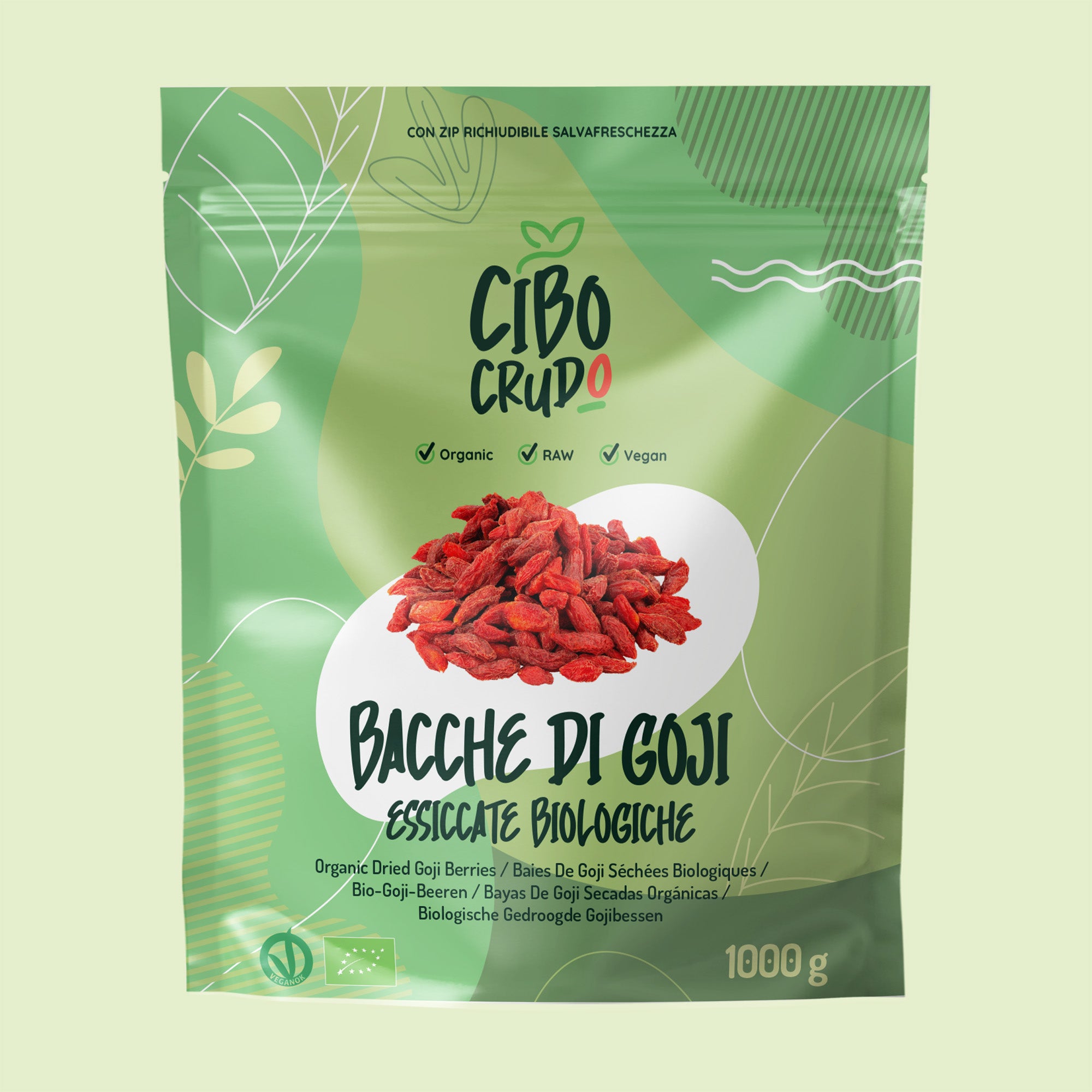Bacche Di Goji Disidratate Crude Premium Quality Bio