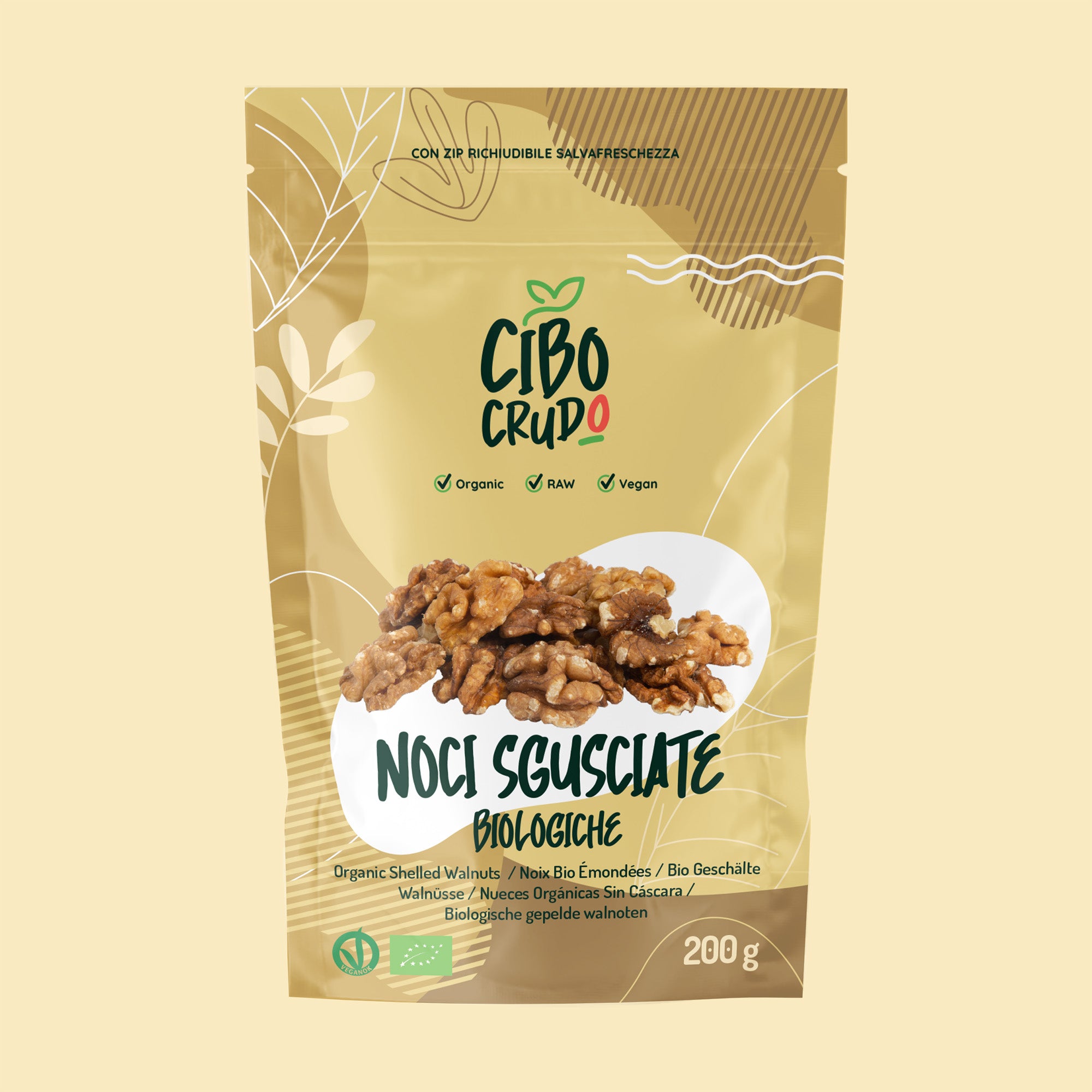 Noci Sgusciate Biologiche Crude