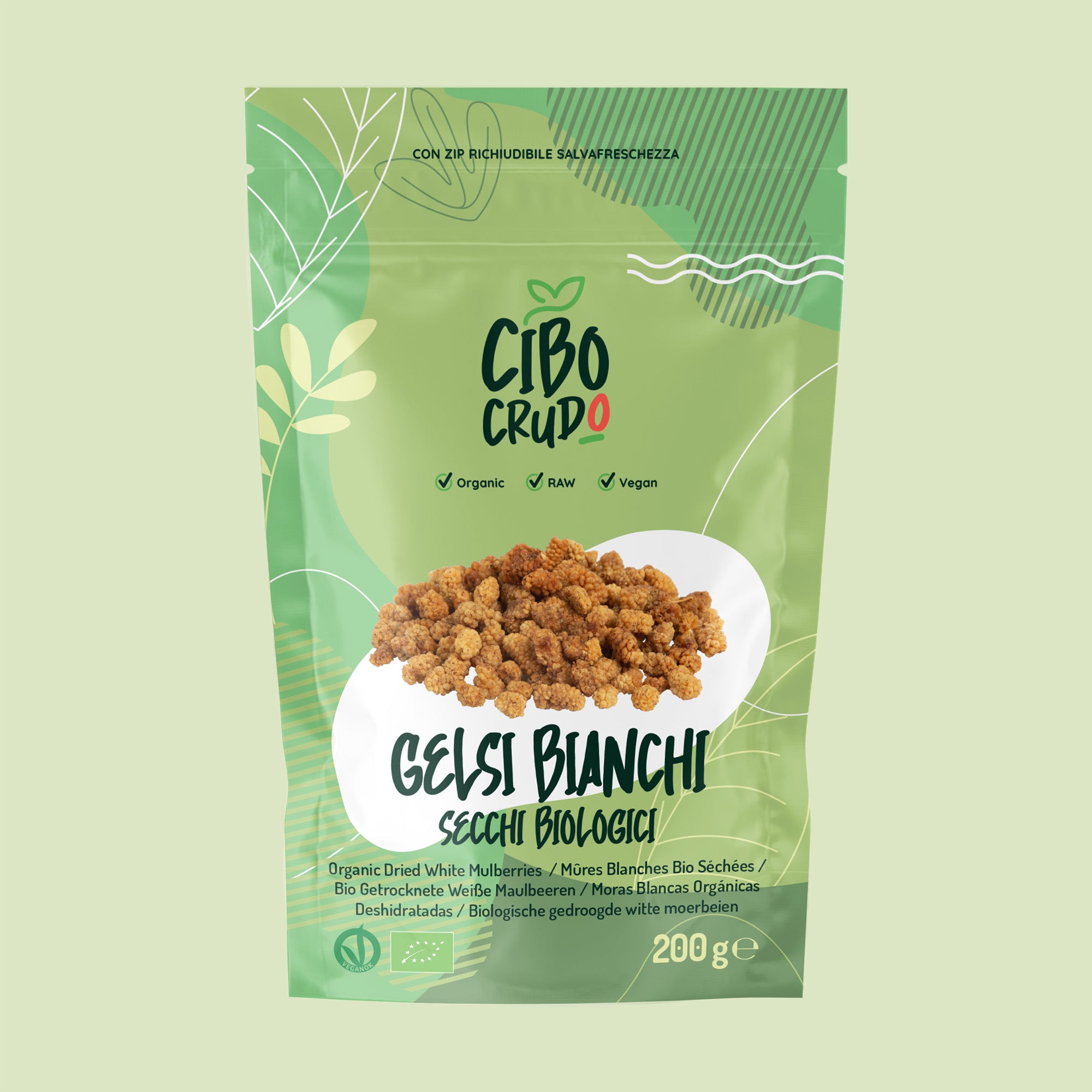 Gelsi Bianchi Secchi Crudi Bio