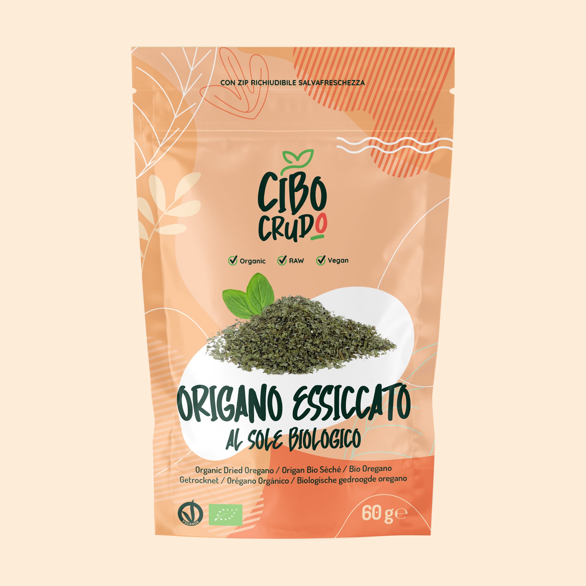 Origano secco Crudo Bio