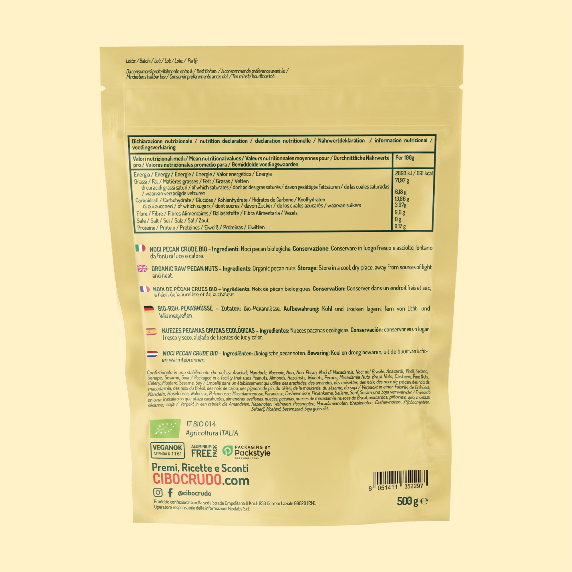 Noci Pecan Crude Bio