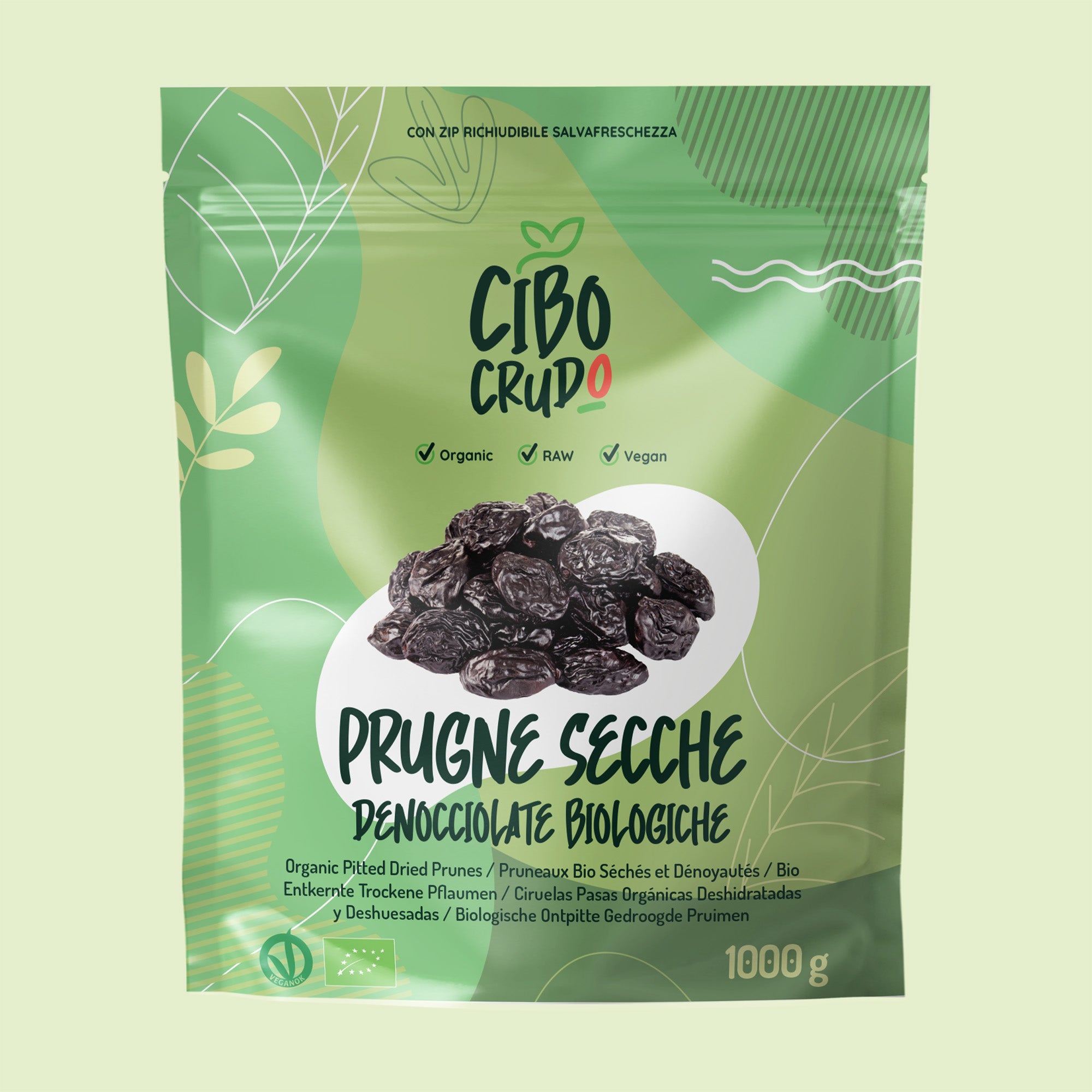 Prugne Secche Denocciolate Bio e Vegan
