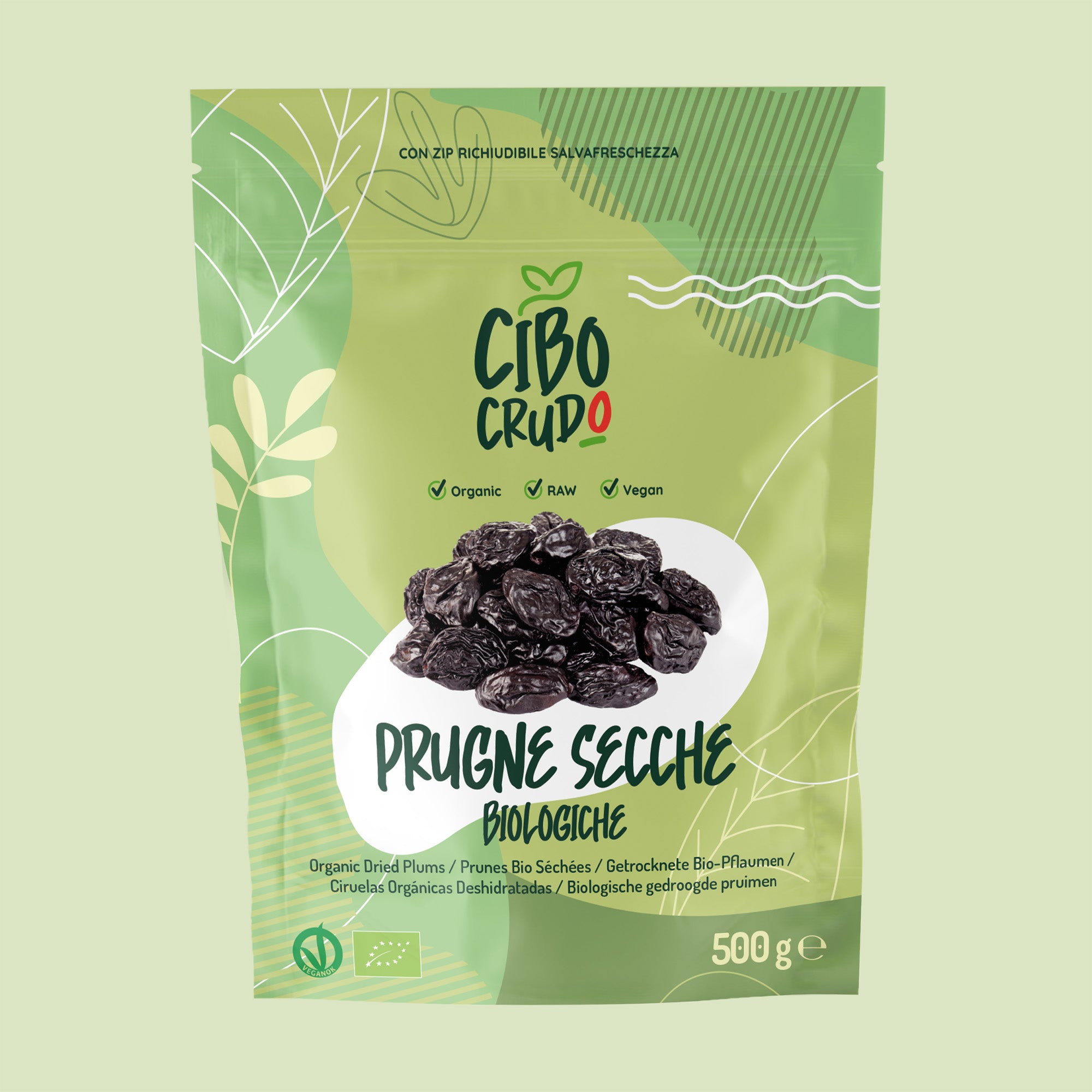 Prugne Secche Denocciolate Bio e Vegan