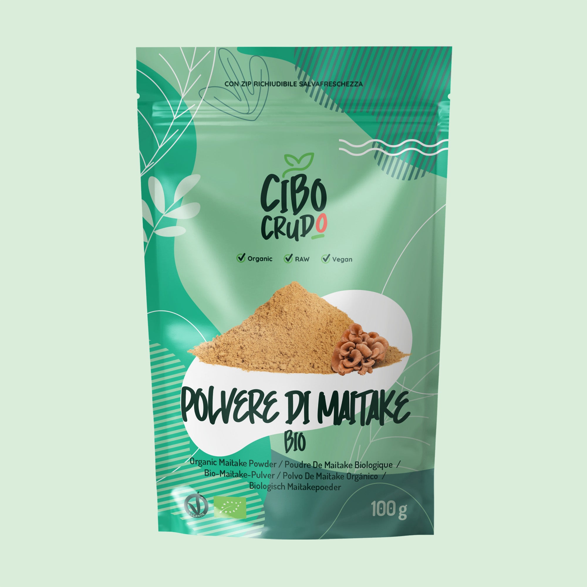 Maitake Bio (Grifola Frondosa) In Polvere Crudo