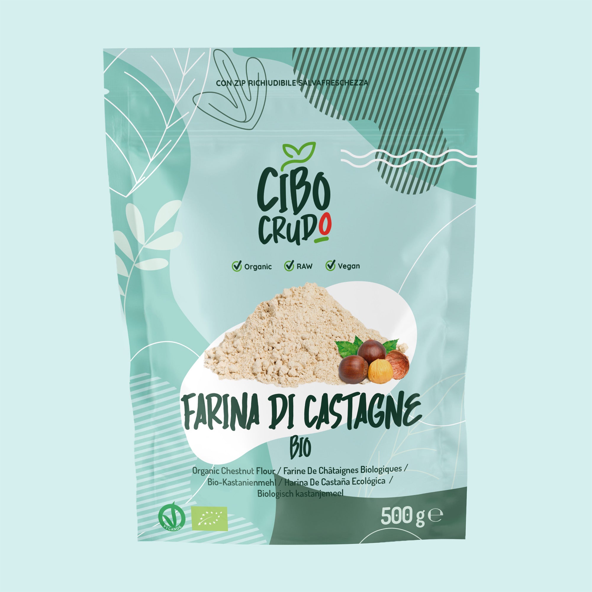 Farina Di Castagne Bio e Cruda