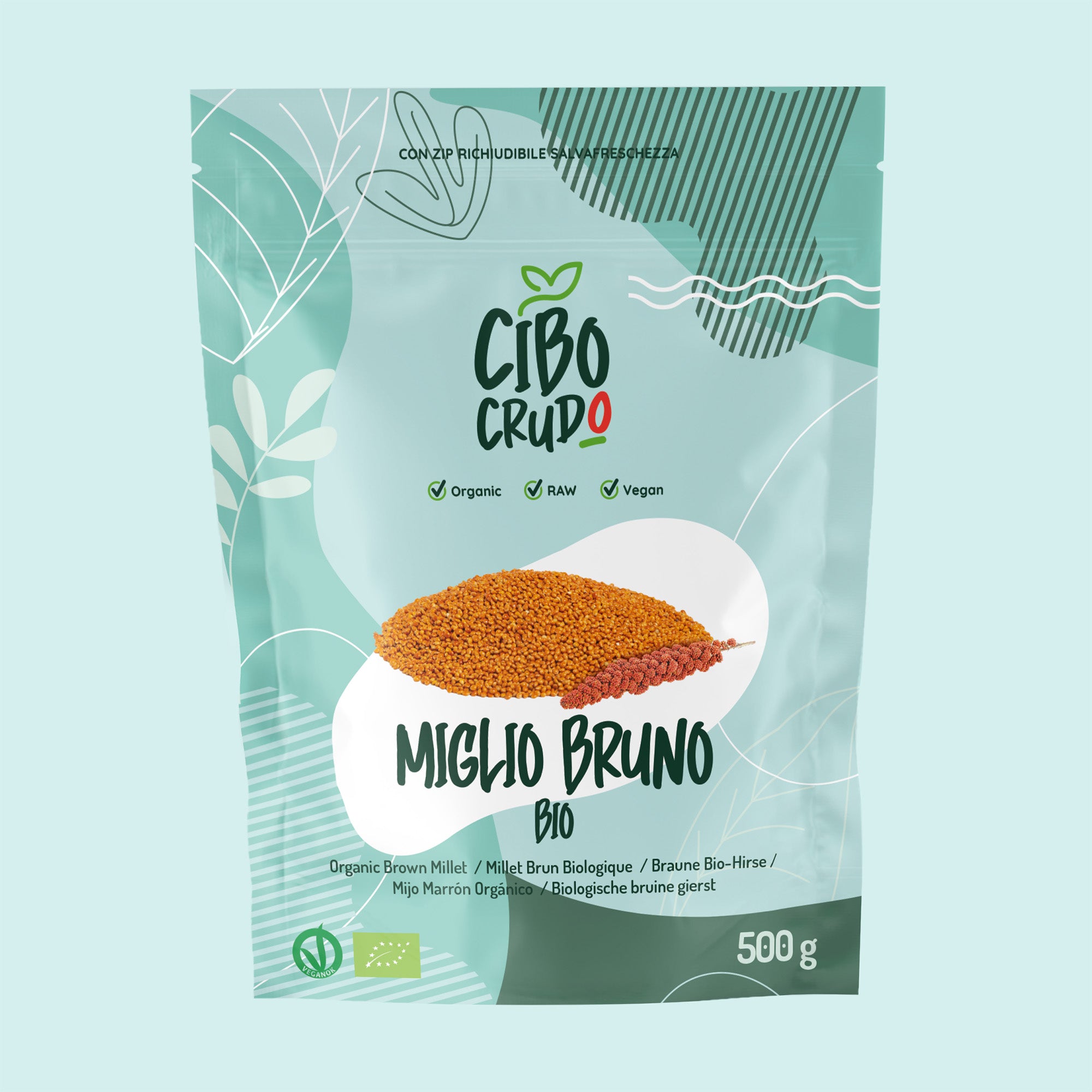 Miglio Bruno integrale Crudo Bio