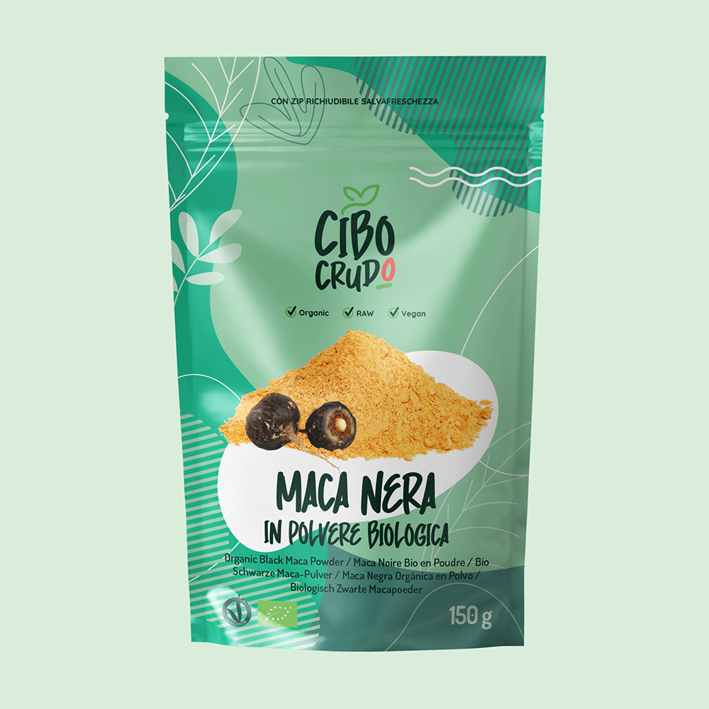 Maca Nera Peruviana Cruda Bio