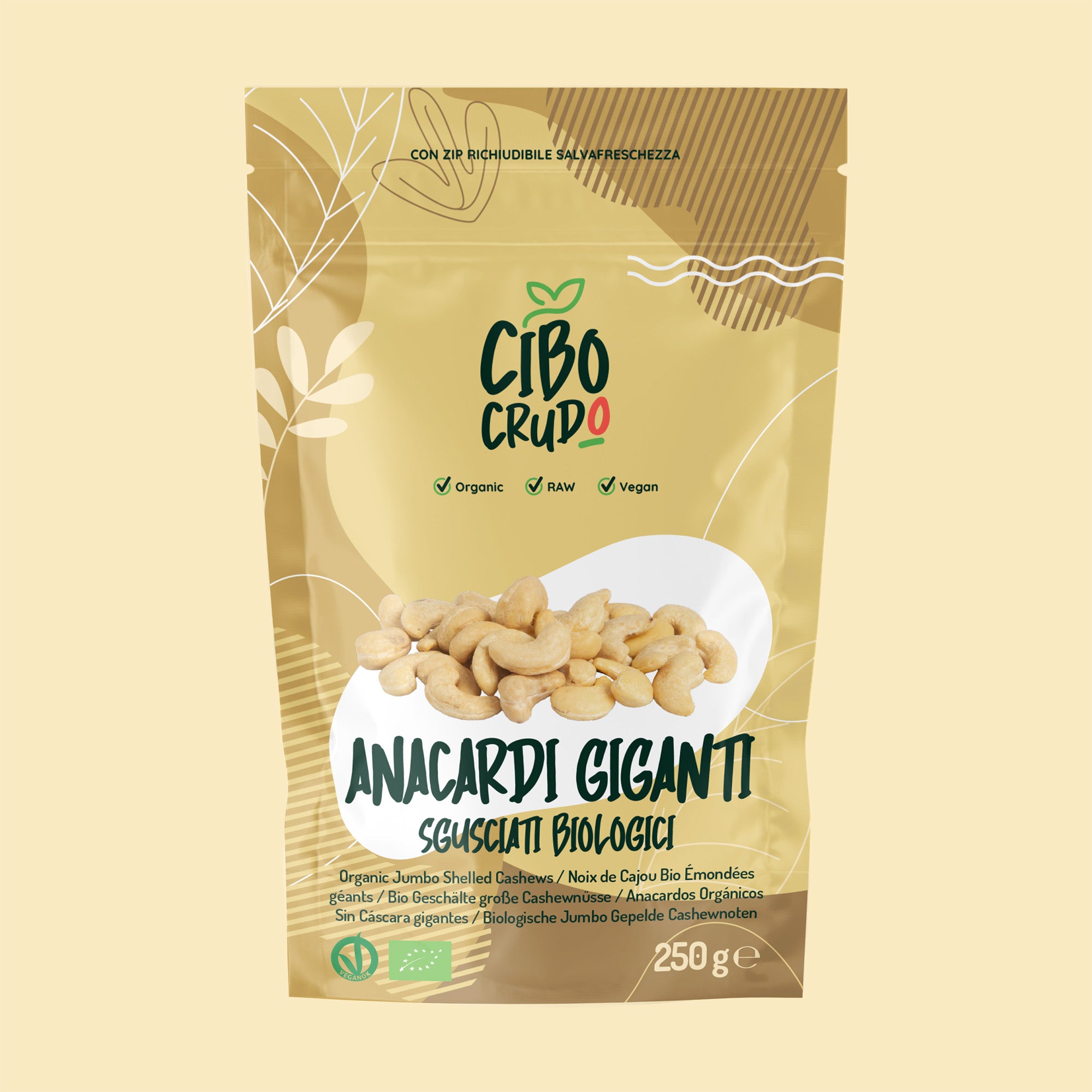 Anacardi Giganti al Naturale Bio