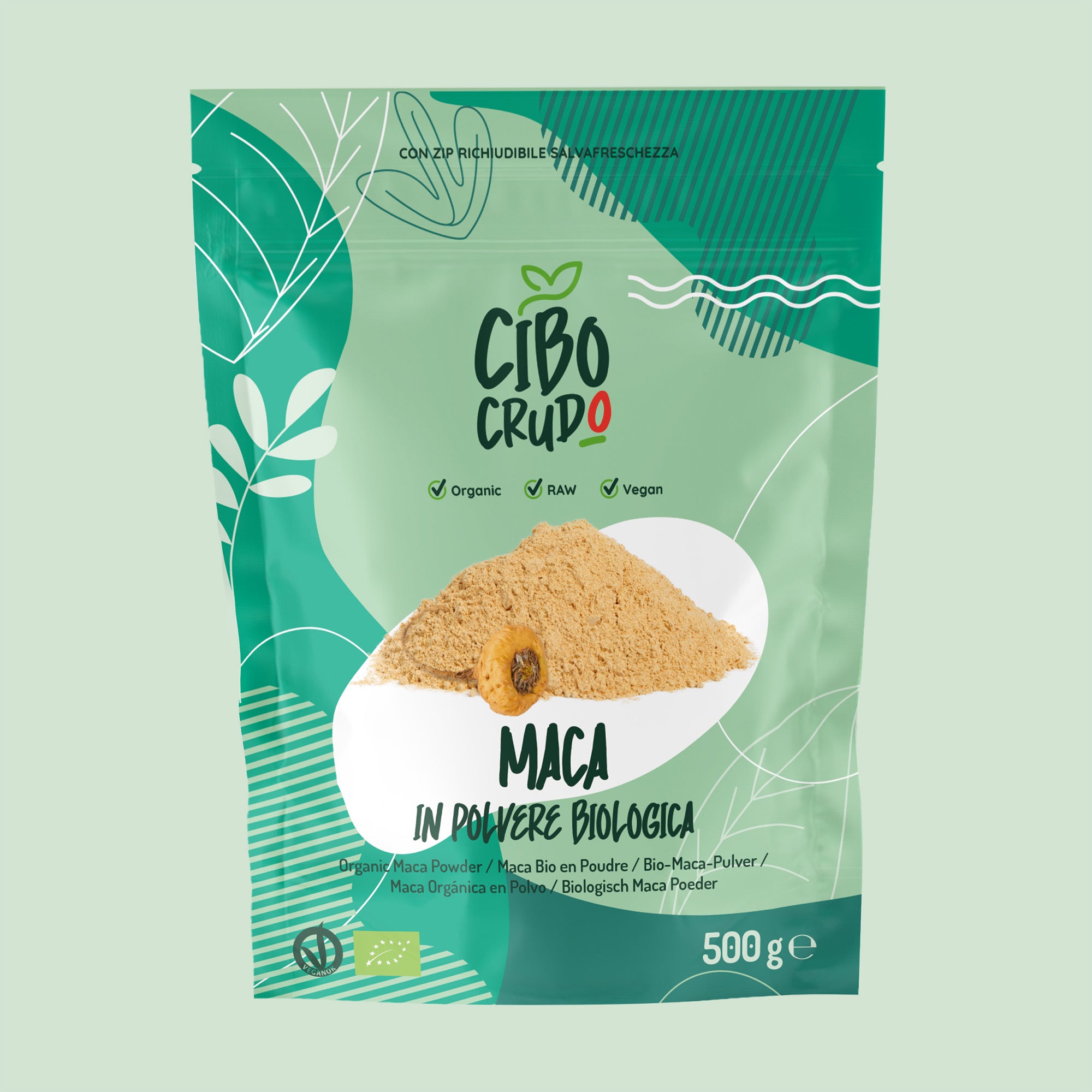 Maca Gialla in polvere cruda bio