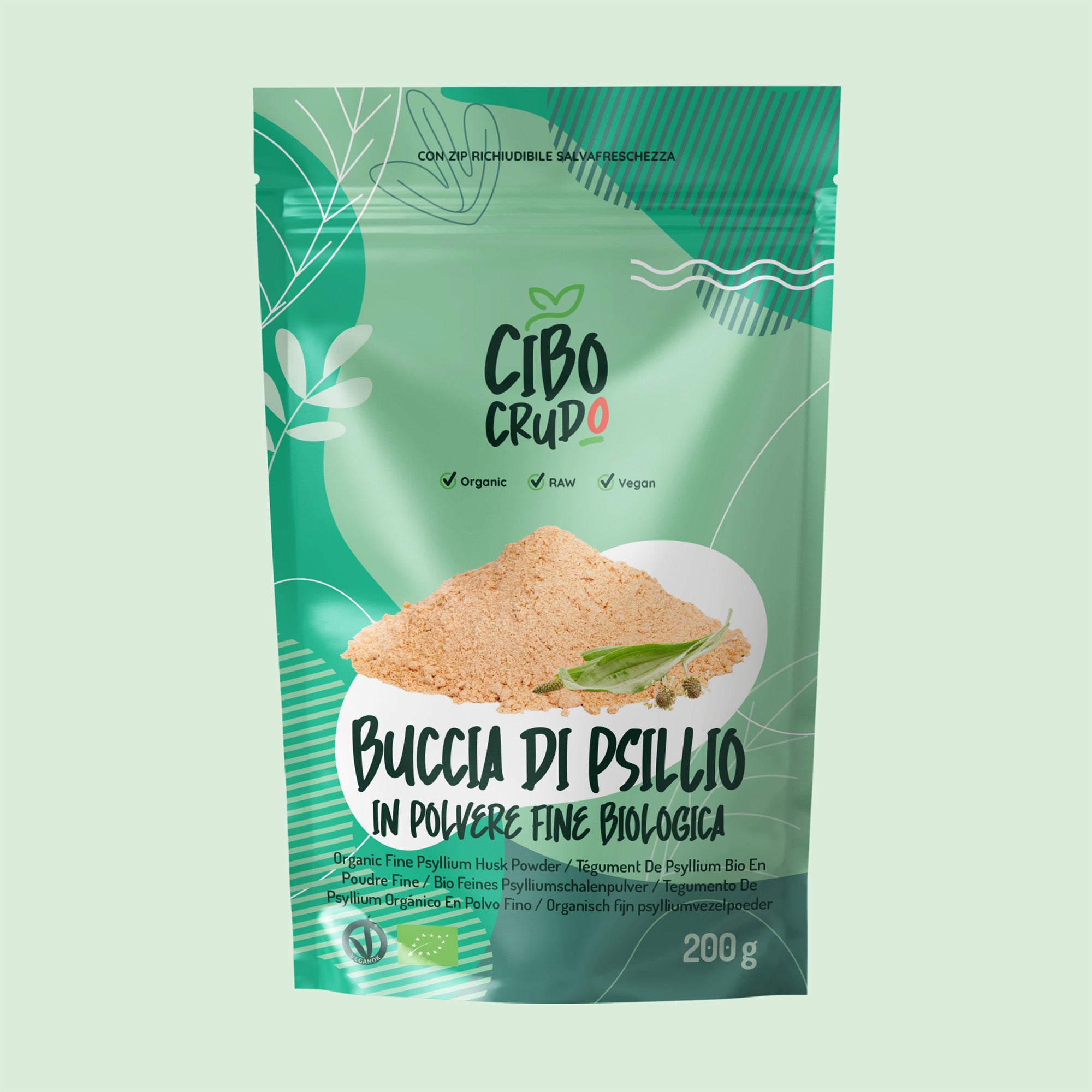 Farina di Psillio Crudo Bio