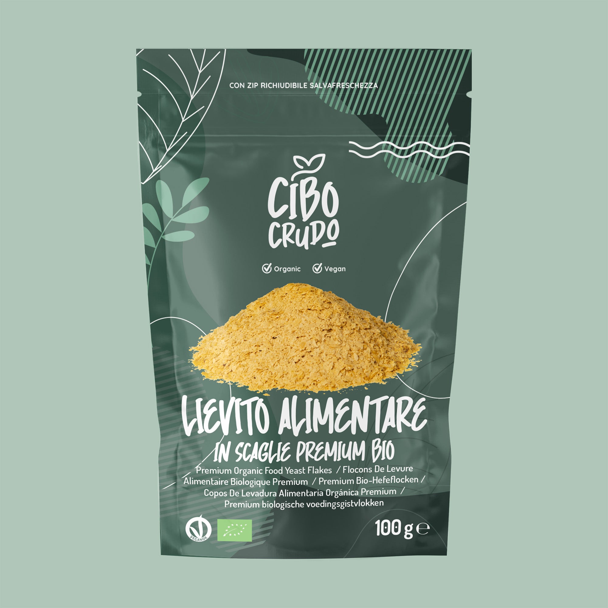 Lievito alimentare inattivo in scaglie Bio