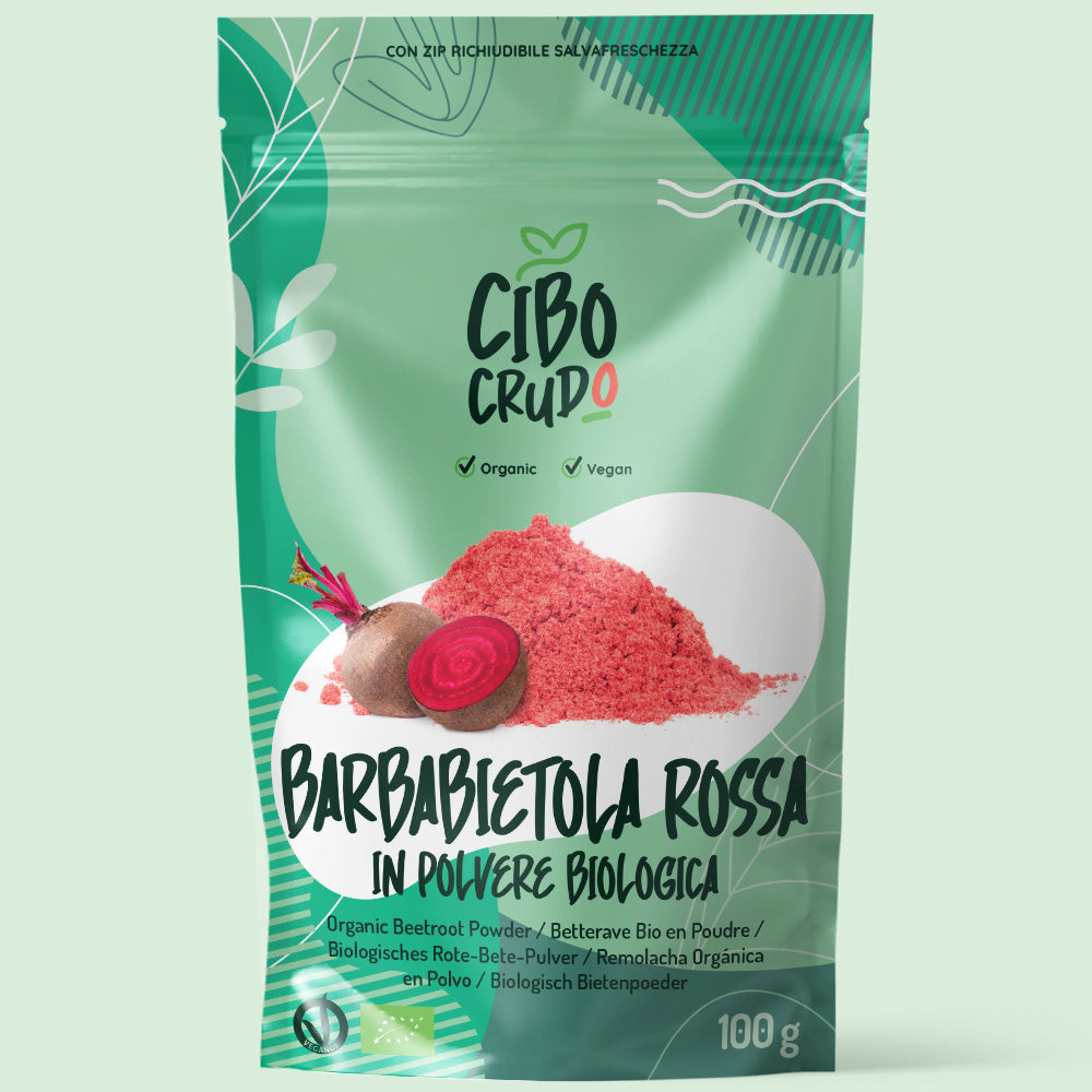 Barbabietola rossa in polvere bio