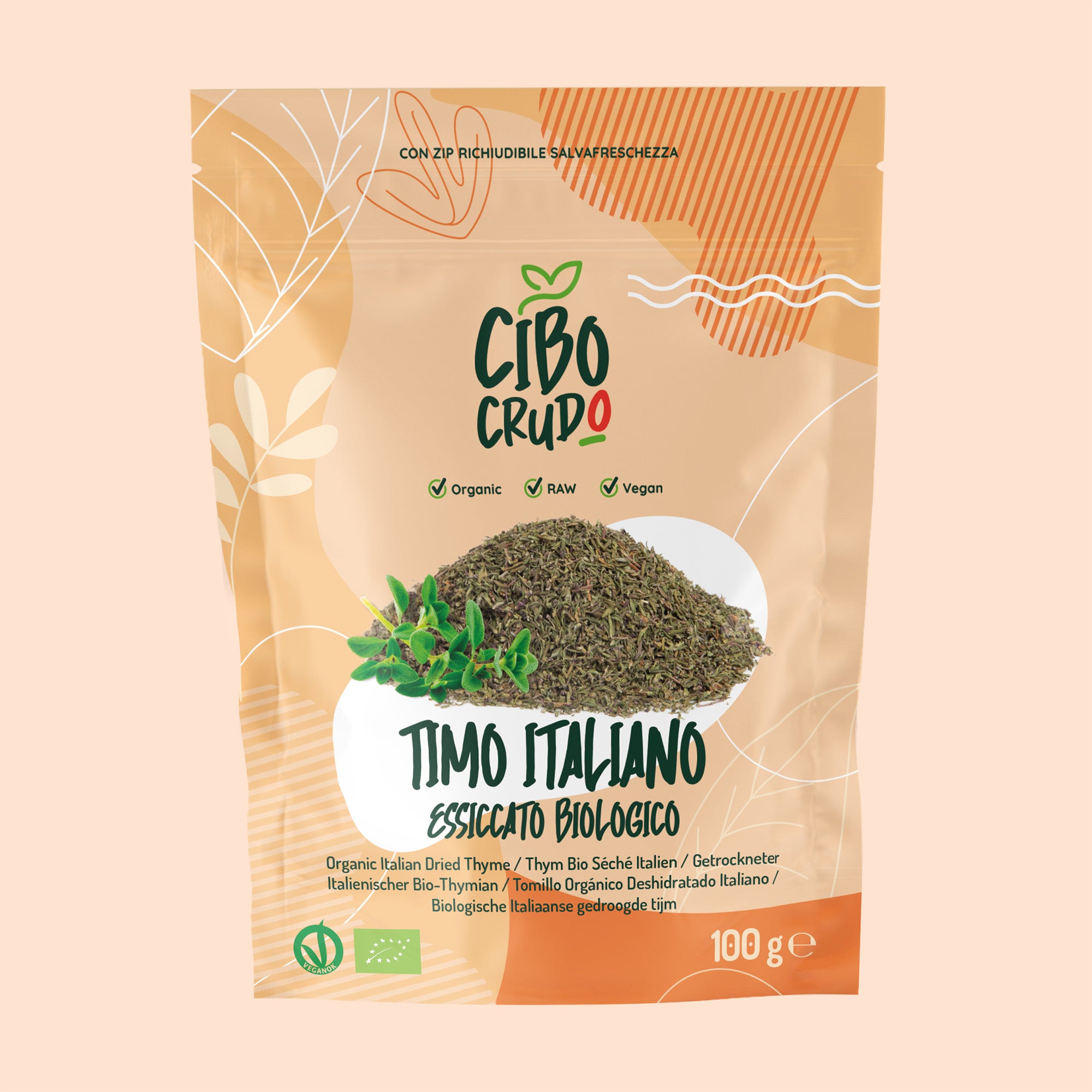 Timo Essiccato Biologico e Crudo