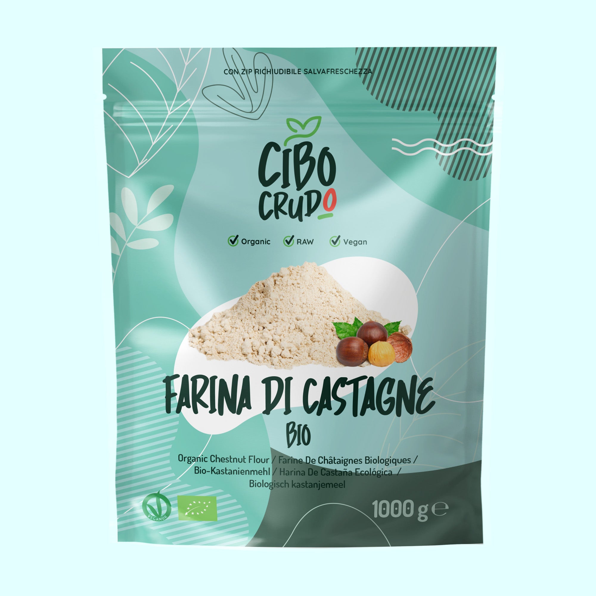 Farina Di Castagne Bio e Cruda
