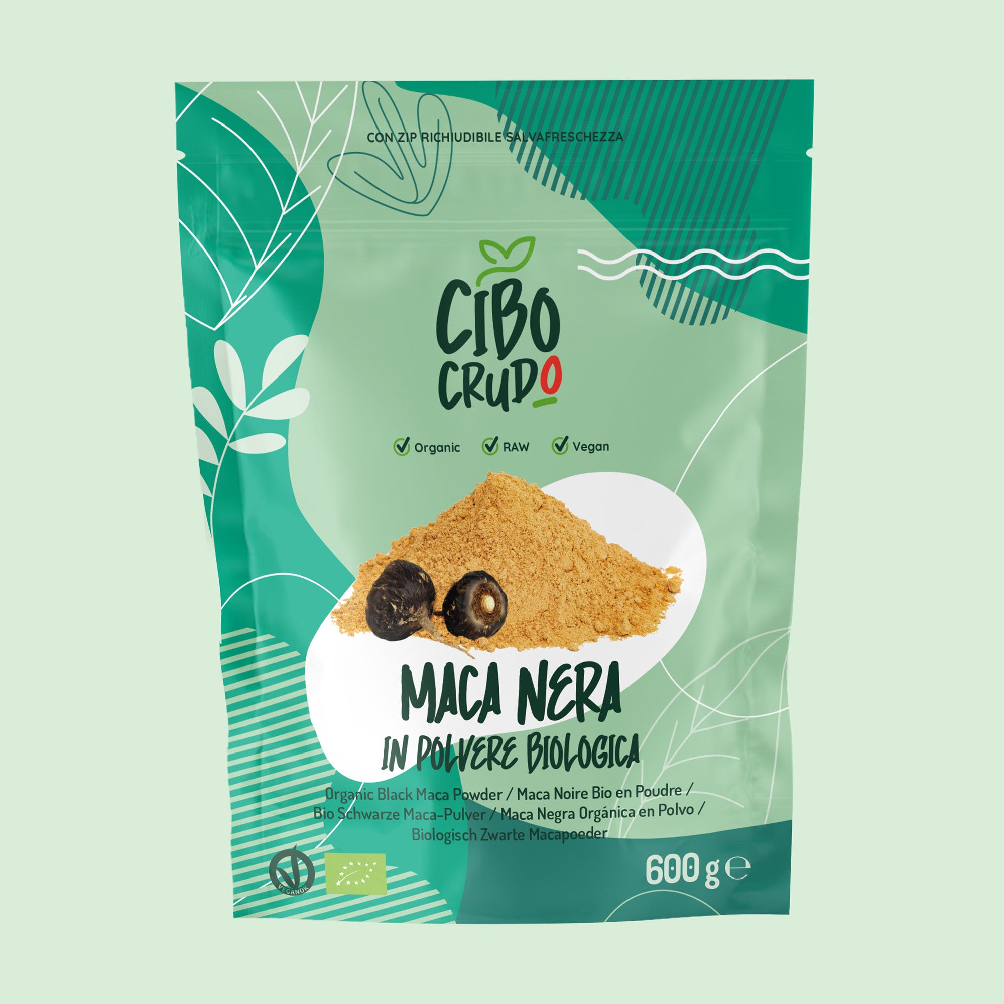 Maca Nera Peruviana Cruda Bio