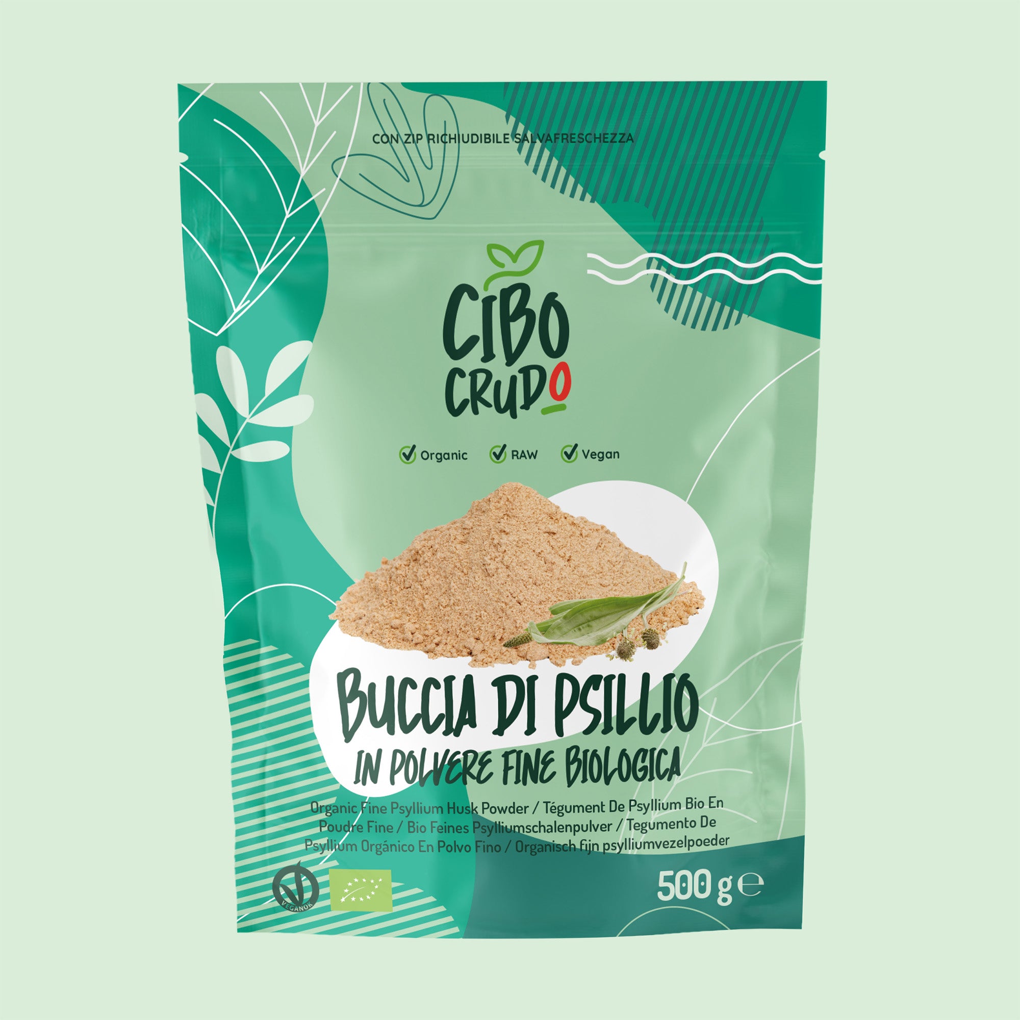 Farina di Psillio Crudo Bio