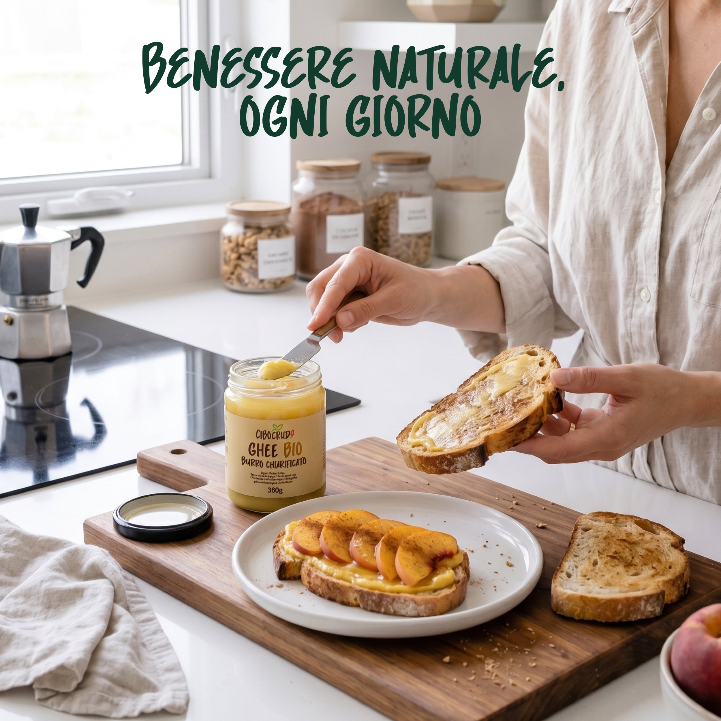 Ghee Bio (Burro Chiarificato Biologico)