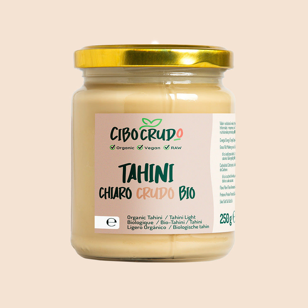 Tahini Chiaro (Burro Di Sesamo) Crudo Bio