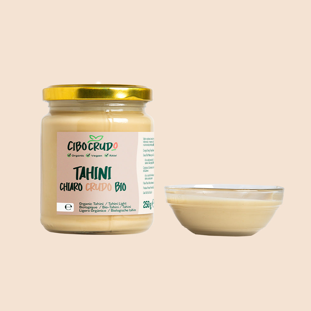 Tahini Chiaro (Burro Di Sesamo) Crudo Bio