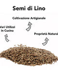 Semi Di Lino Scuri Crudi Bio 5
