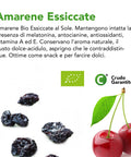Amarene Essiccate Crude Bio - 250g 4