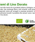 Semi Di Lino Dorati Crudi Bio 5