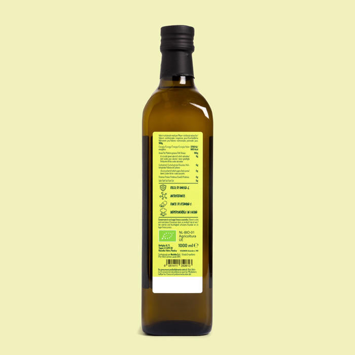 Olio di semi di Girasole crudo spremuto a freddo Bio