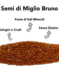 Miglio Bruno Integrale Crudo  Bio 5