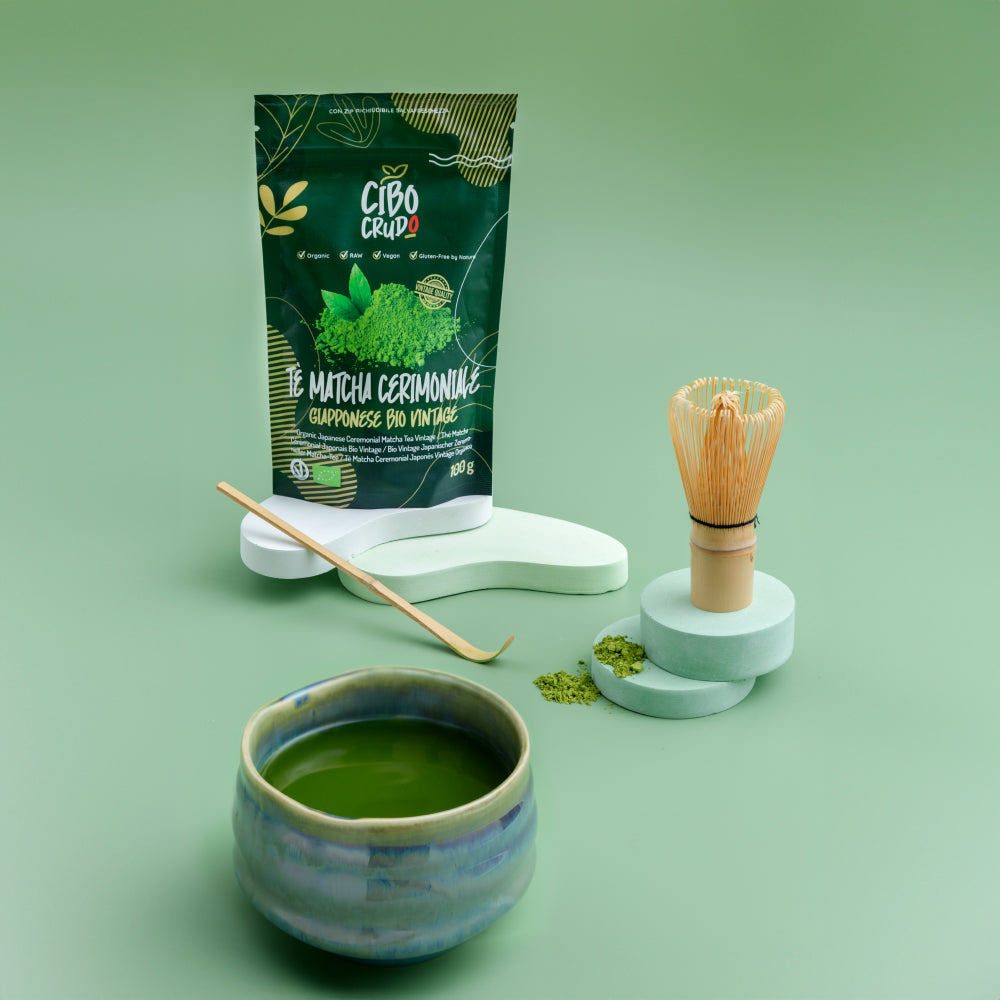 Polvere Di Tè Verde Matcha Giapponese Soar Organics Albania - Foto 8